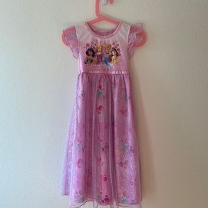 New Disney Princess Night Gown size 4T
